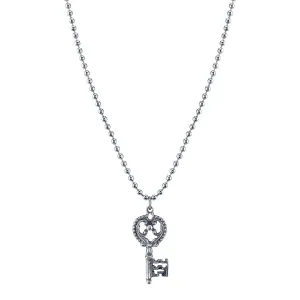 1928 Jewelry Antiqued Key Pendant Necklace 24" 1928 Jewelry