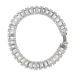 1928 Jewelry Austrian Crystal Baguette Link Bracelet 1928 Jewelry