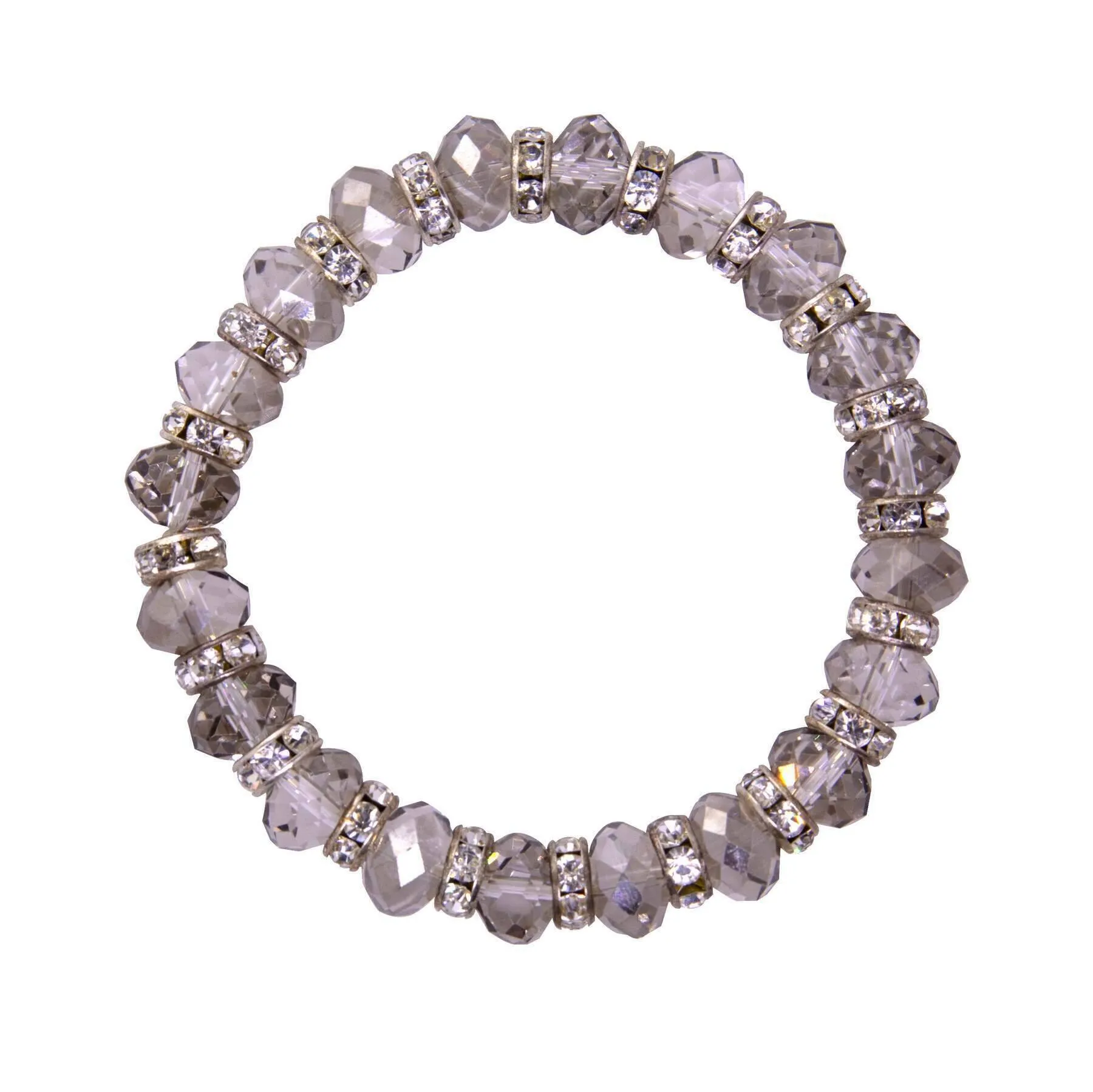 1928 Jewelry Black Diamond Crystal Stretch Bracelet 1928 Jewelry