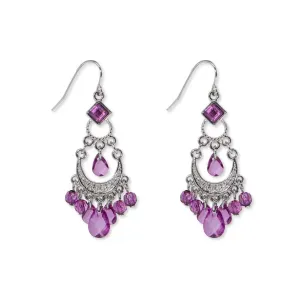 1928 Jewelry Briolette Beads Chandelier Earrings 1928 Jewelry