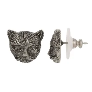 1928 Jewelry Cat Stud Earrings 1928 Jewelry