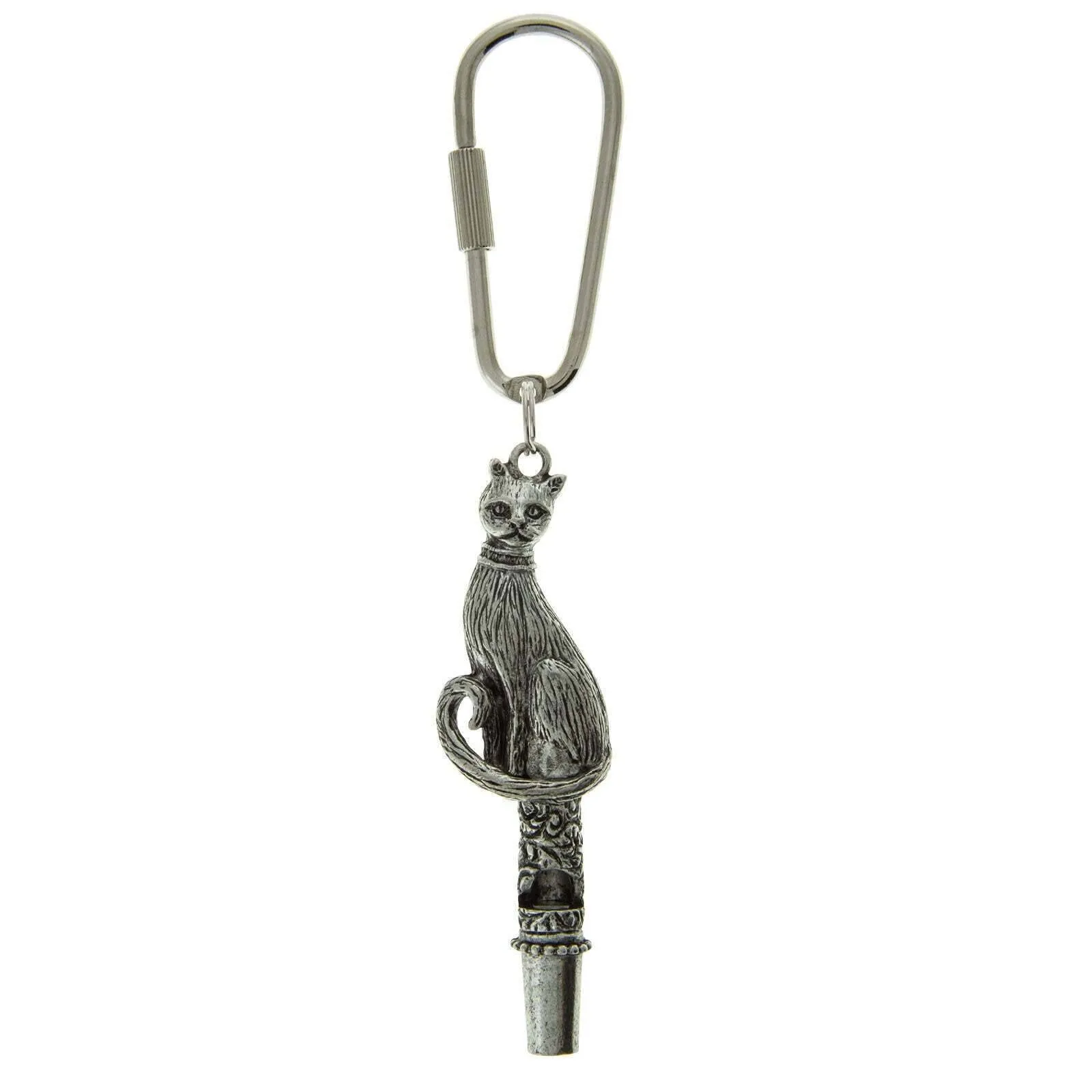1928 Jewelry Cat Whistle Carabiner Key Chain 1928 Jewelry