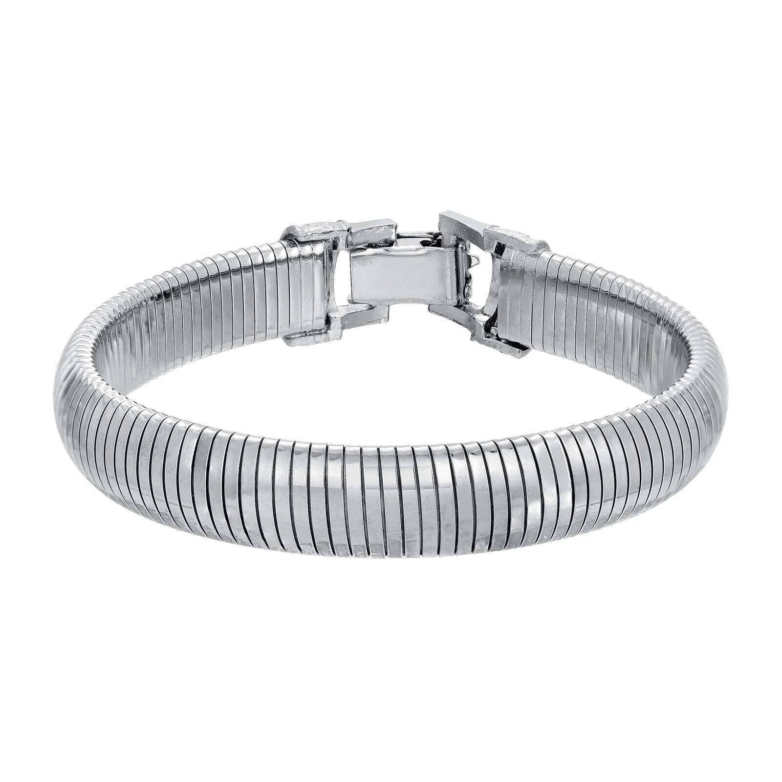 1928 Jewelry Classic Cobra Stretch Clasp Bracelet 1928 Jewelry