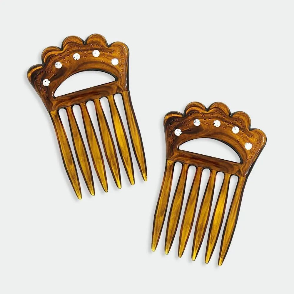 1928 Jewelry Classic Double Hair Comb Pins 1928 Jewelry