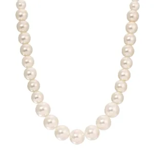 1928 Jewelry Classic Graduated Glass Faux Pearl Strand Necklace 18" 1928 Jewelry