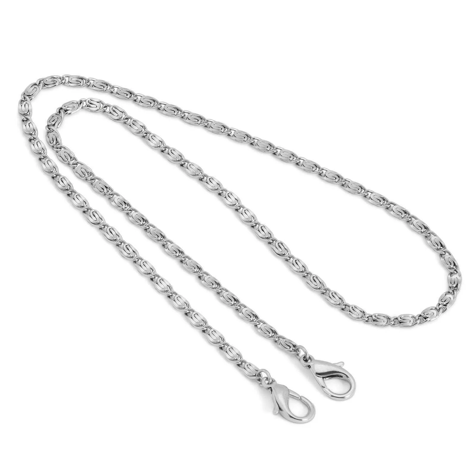 1928 Jewelry Classy Link Face Mask Chain Holder 22 Inch 1928 Jewelry