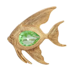 1928 Jewelry Crystal Angel Fish Pin 1928 Jewelry