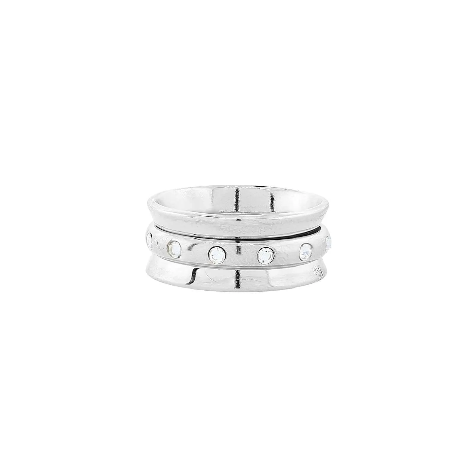 1928 Jewelry Crystal Anxiety Spinner Ring 1928 Jewelry