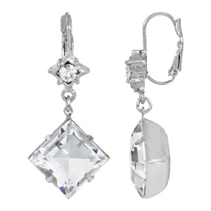 1928 Jewelry Crystal Austrian Drop Earrings 1928 Jewelry