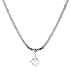 1928 Jewelry Crystal Austrian Pendant Necklace 16"   3" Extender 1928 Jewelry
