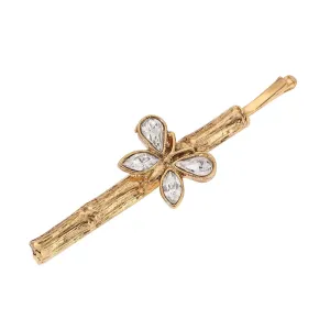 1928 Jewelry Crystal Butterfly Bobby Pin 1928 Jewelry