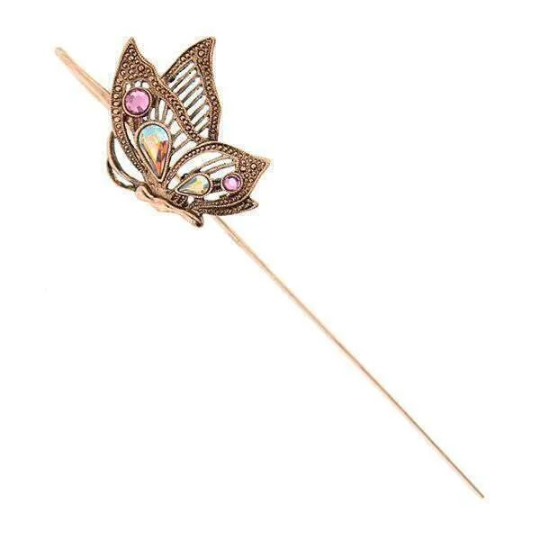 1928 Jewelry Crystal Butterfly Bookmark 1928 Jewelry
