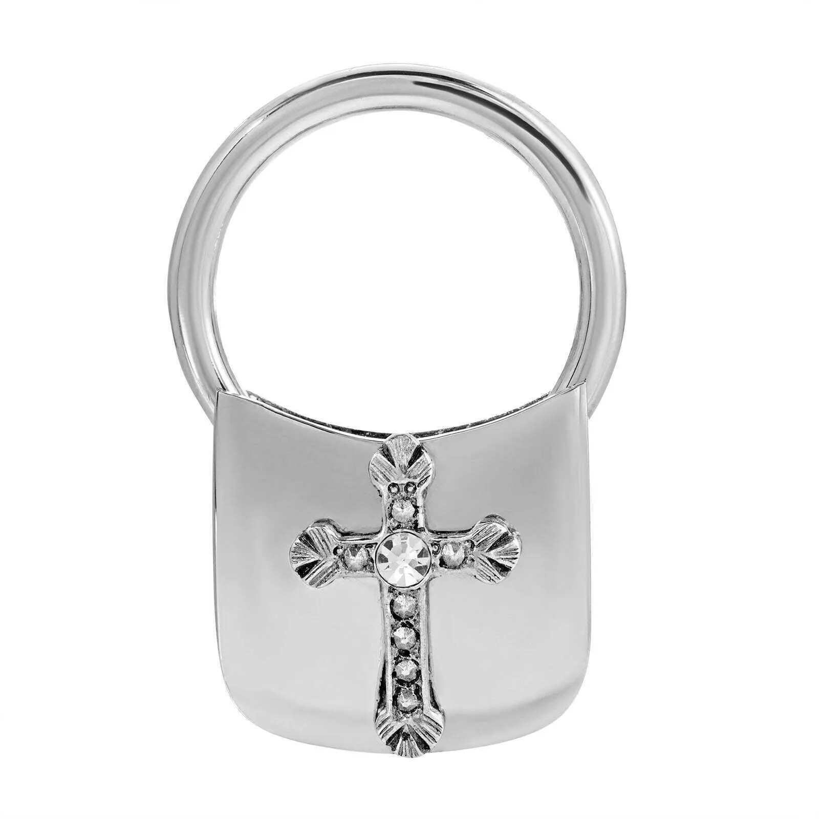 1928 Jewelry Crystal Cross Key Chain 1928 Jewelry