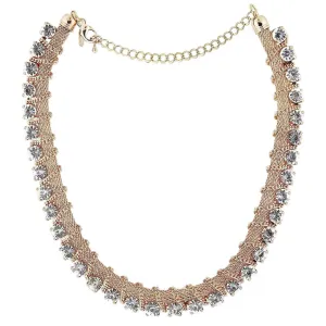 1928 Jewelry Crystal Necklace 16" 1928 Jewelry