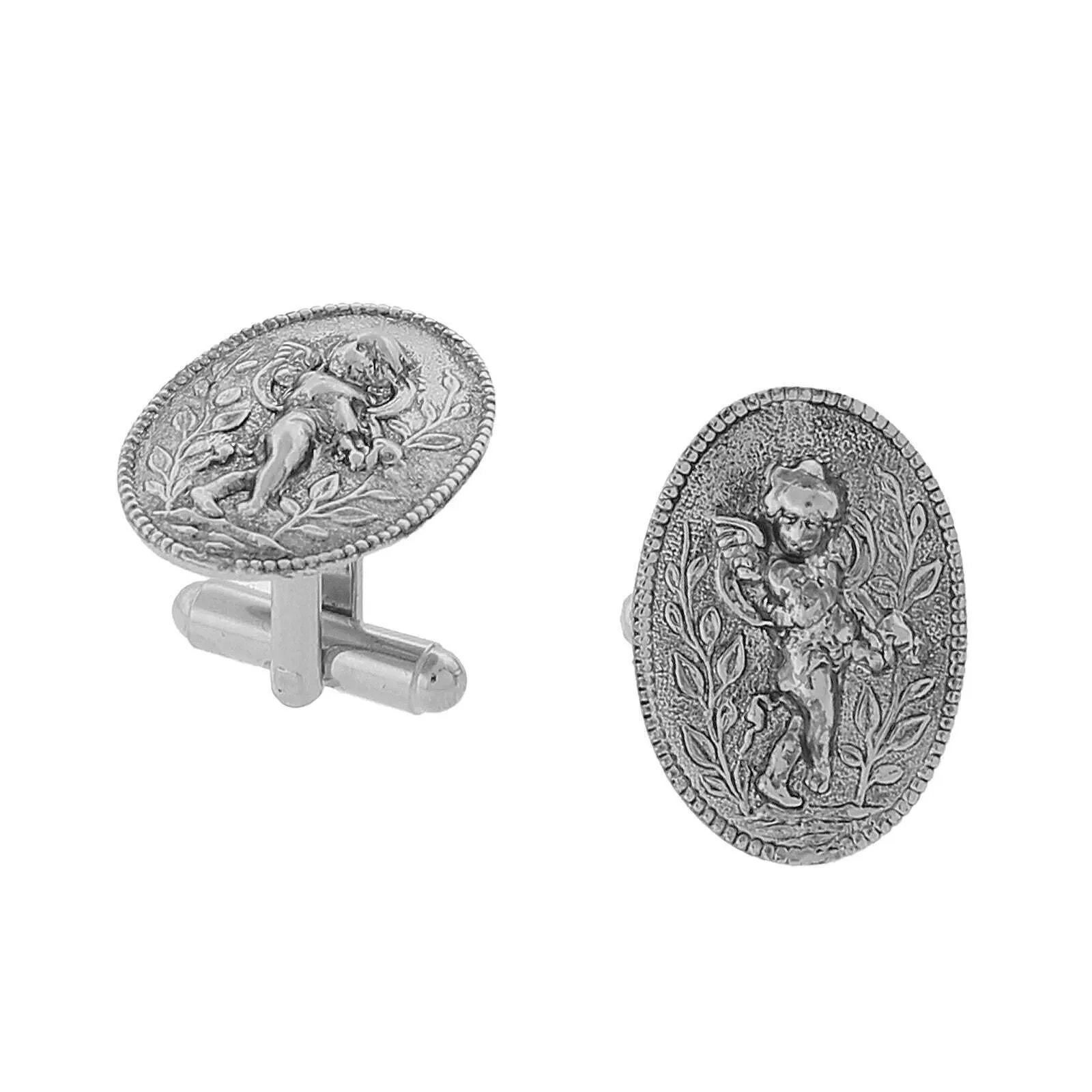 1928 Jewelry Cupid Angel Cufflinks 1928 Jewelry