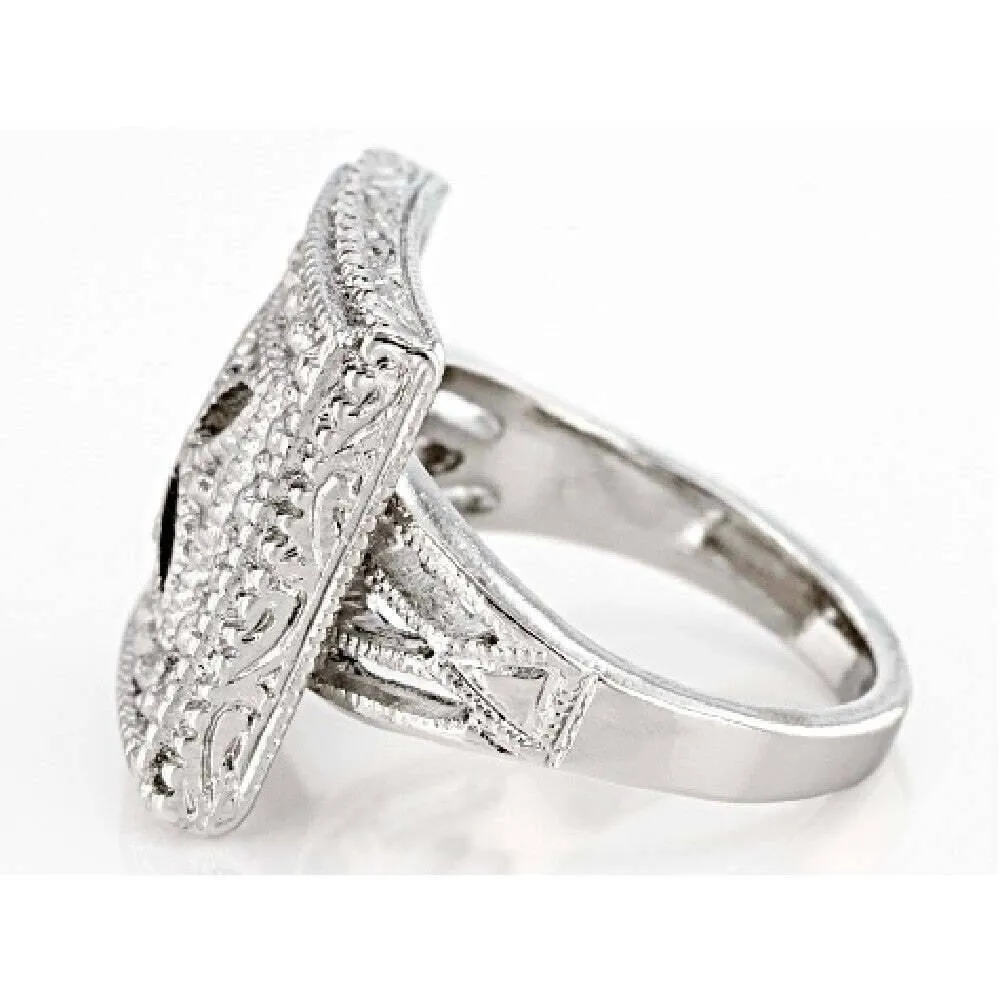 1928 Jewelry Deco Square Ring 1928 Jewelry