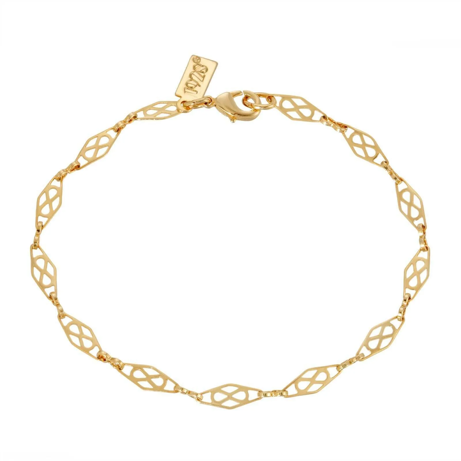 1928 Jewelry Diamond Design Chain Bracelet 7 Inch 1928 Jewelry