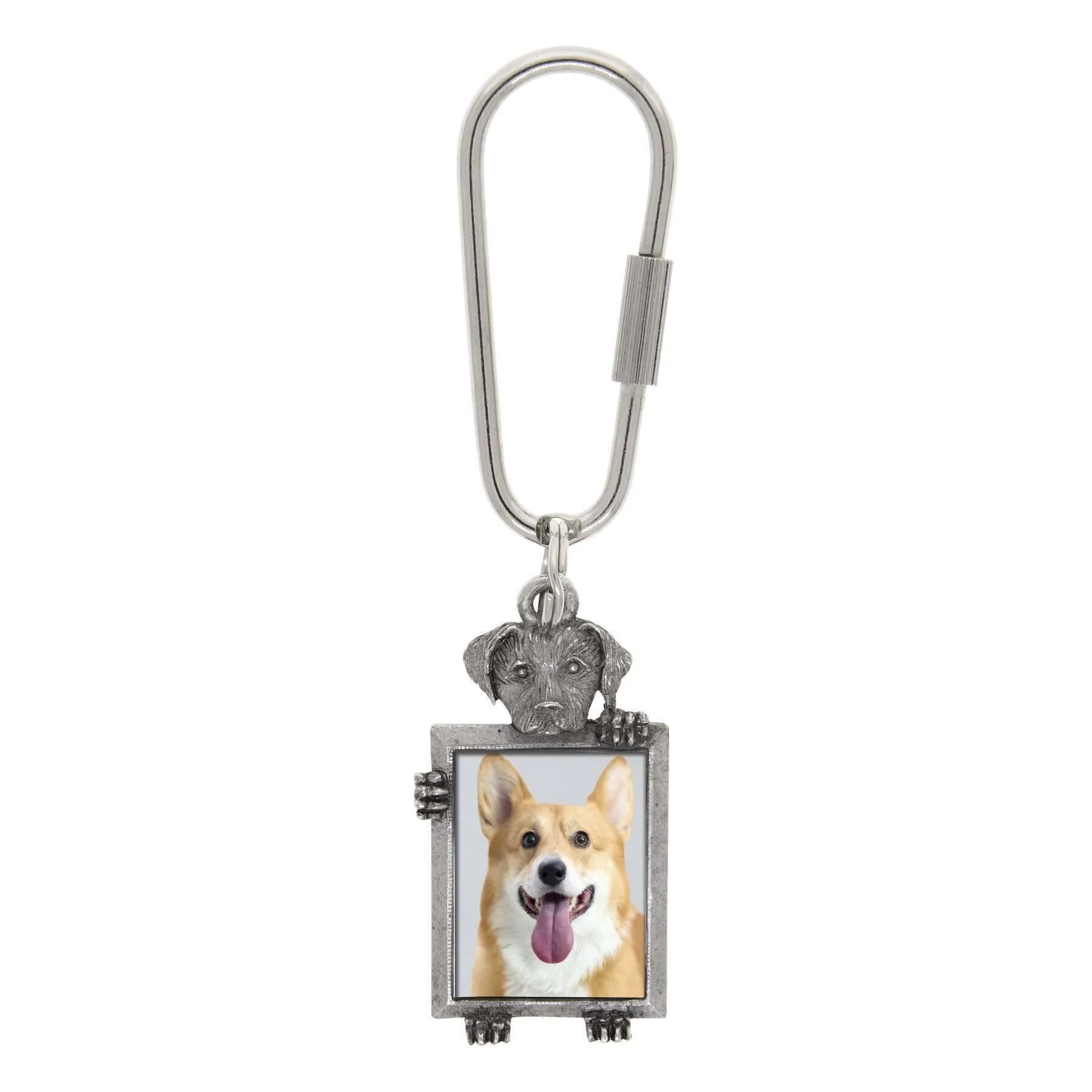 1928 Jewelry Dog Picture Carabiner Key Chain 1928 Jewelry