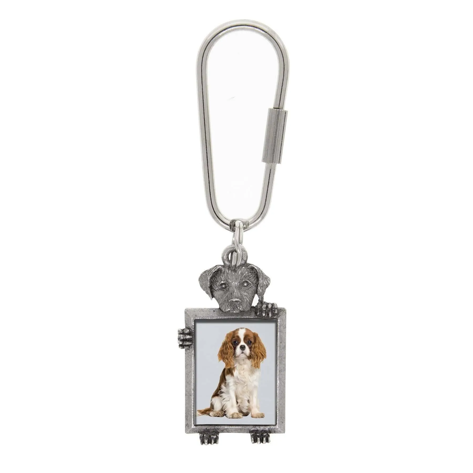 1928 Jewelry Dog Picture Carabiner Key Chain 1928 Jewelry
