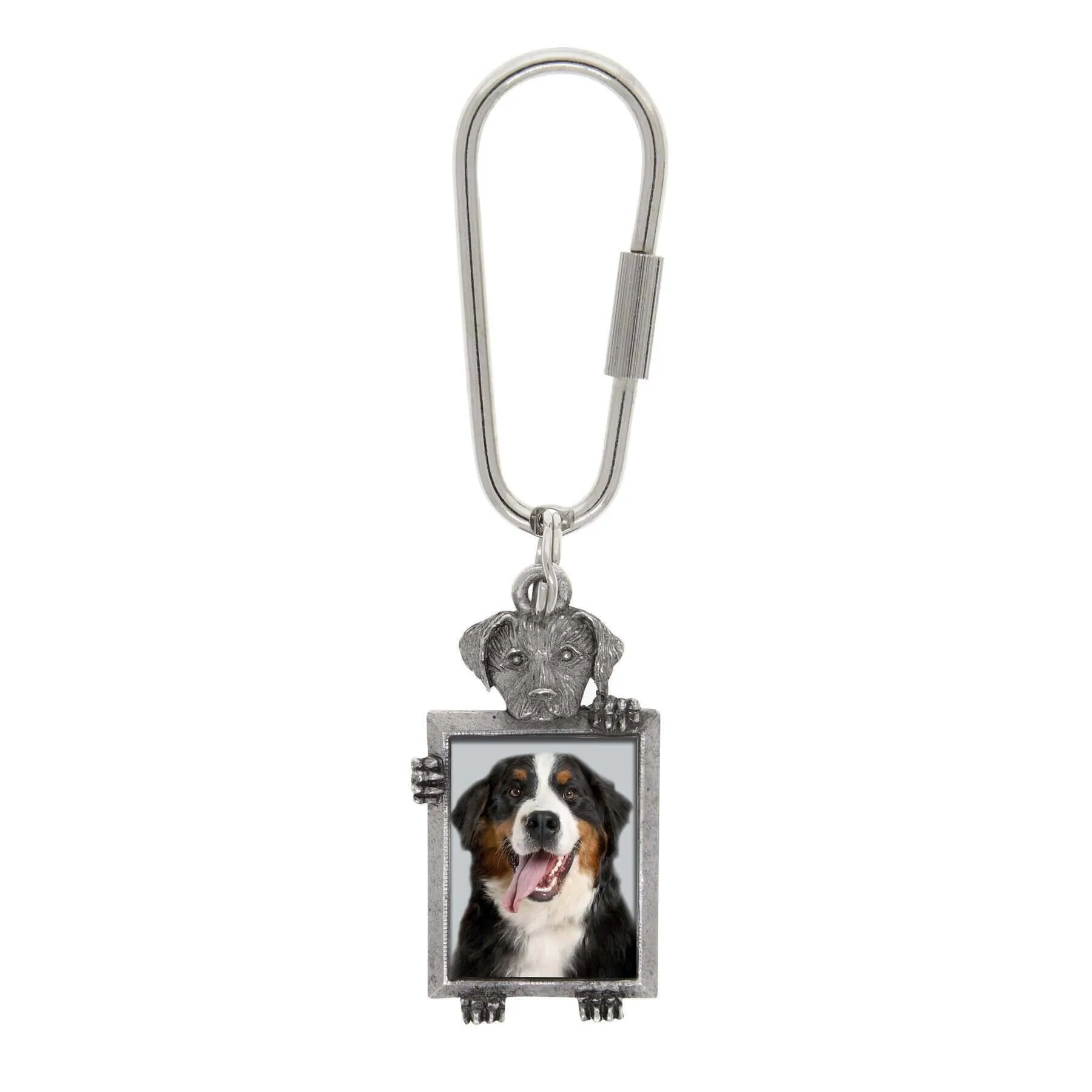 1928 Jewelry Dog Picture Carabiner Key Chain 1928 Jewelry