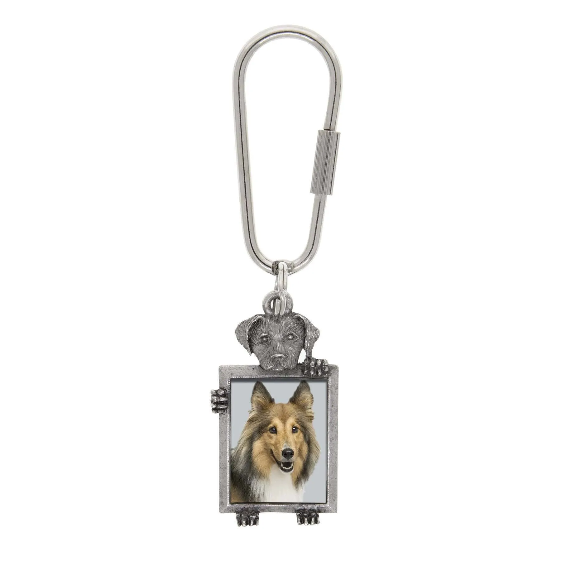 1928 Jewelry Dog Picture Carabiner Key Chain 1928 Jewelry