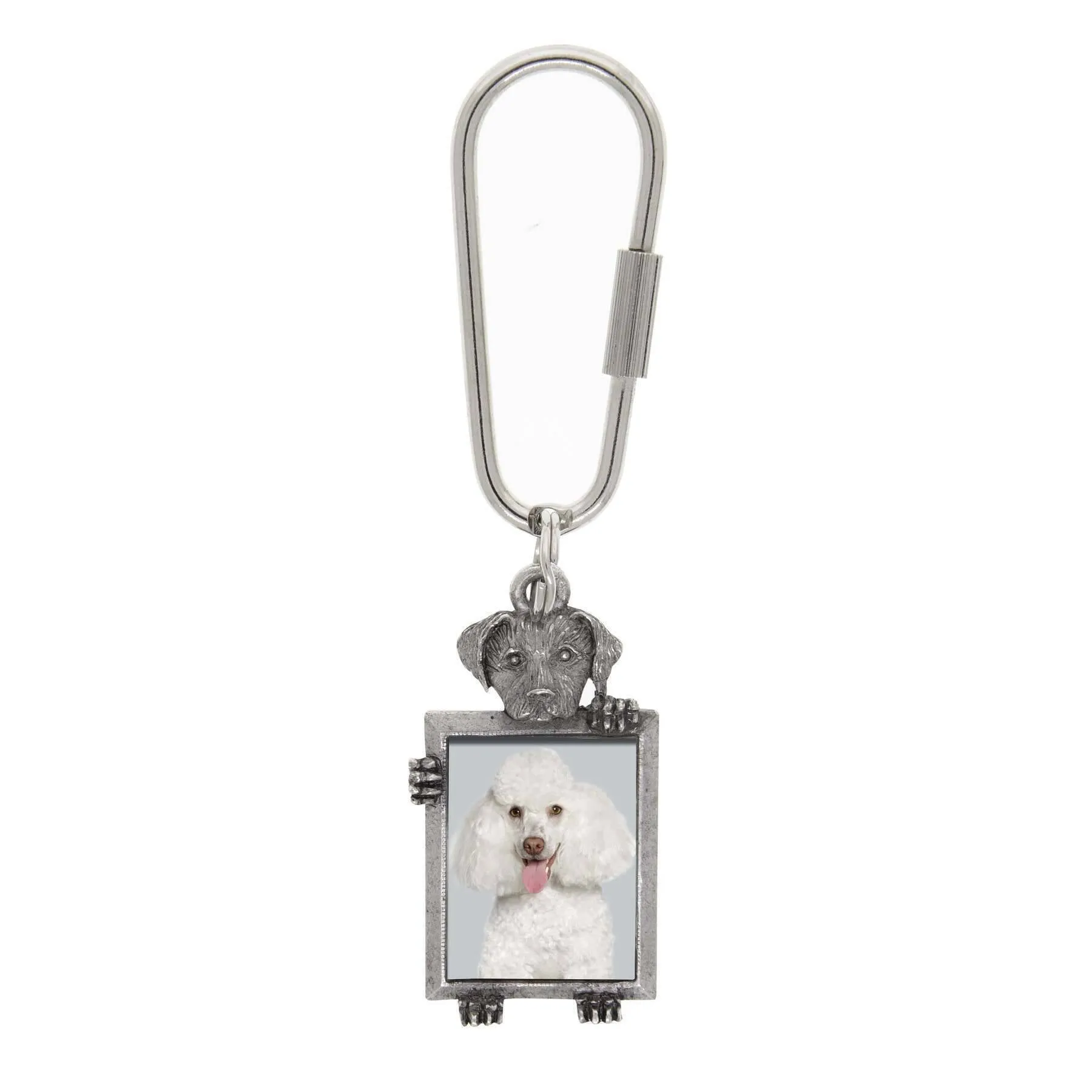 1928 Jewelry Dog Picture Carabiner Key Chain 1928 Jewelry
