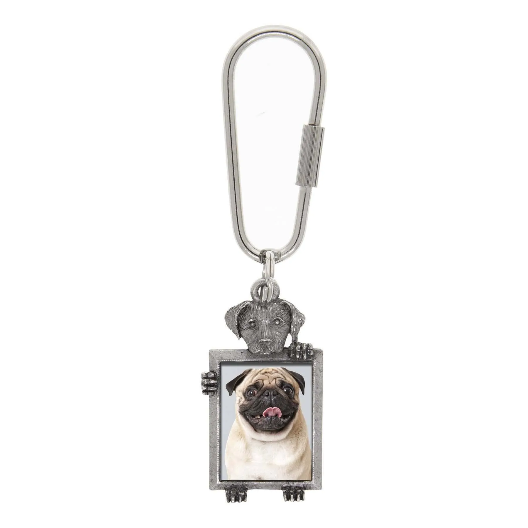 1928 Jewelry Dog Picture Carabiner Key Chain 1928 Jewelry