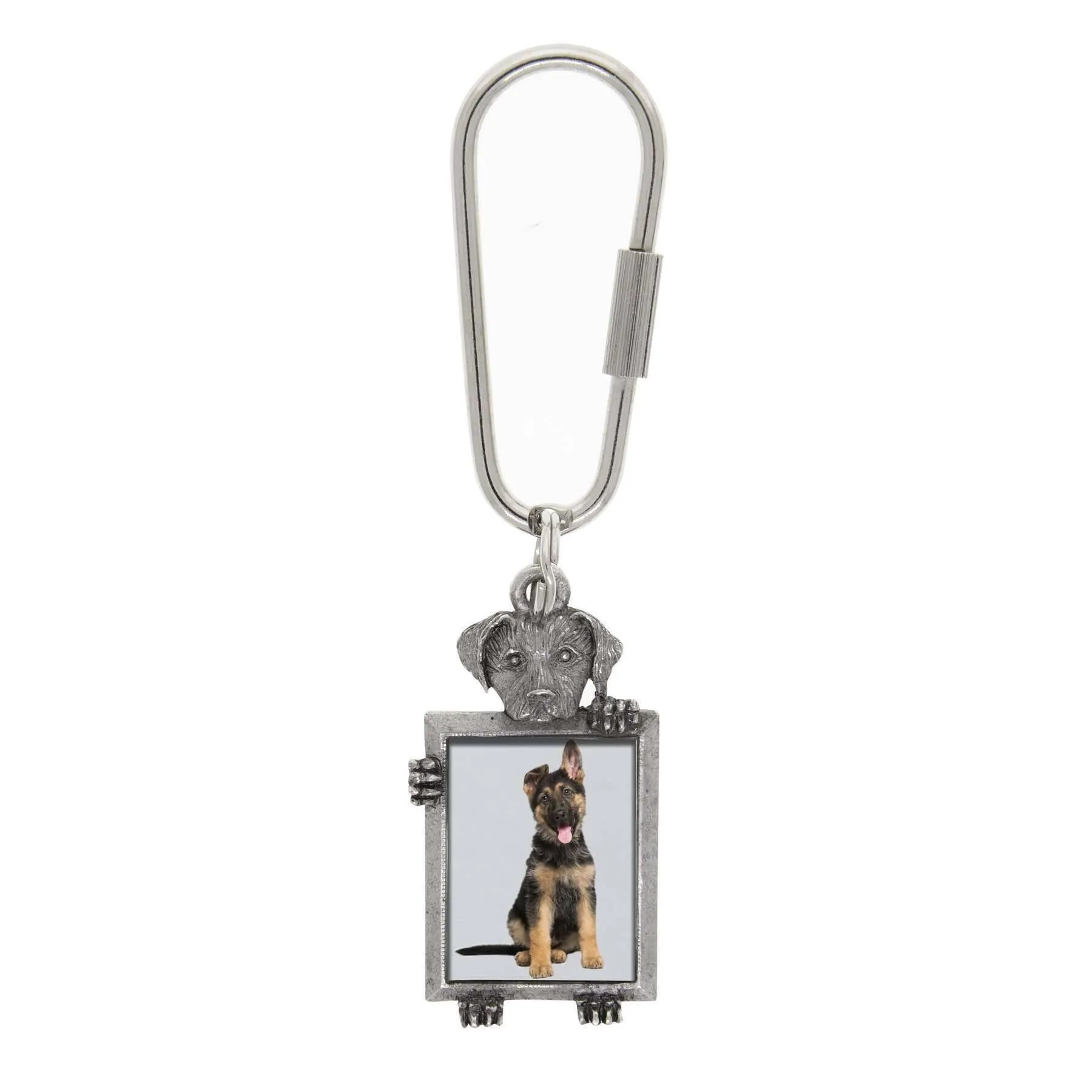 1928 Jewelry Dog Picture Carabiner Key Chain 1928 Jewelry