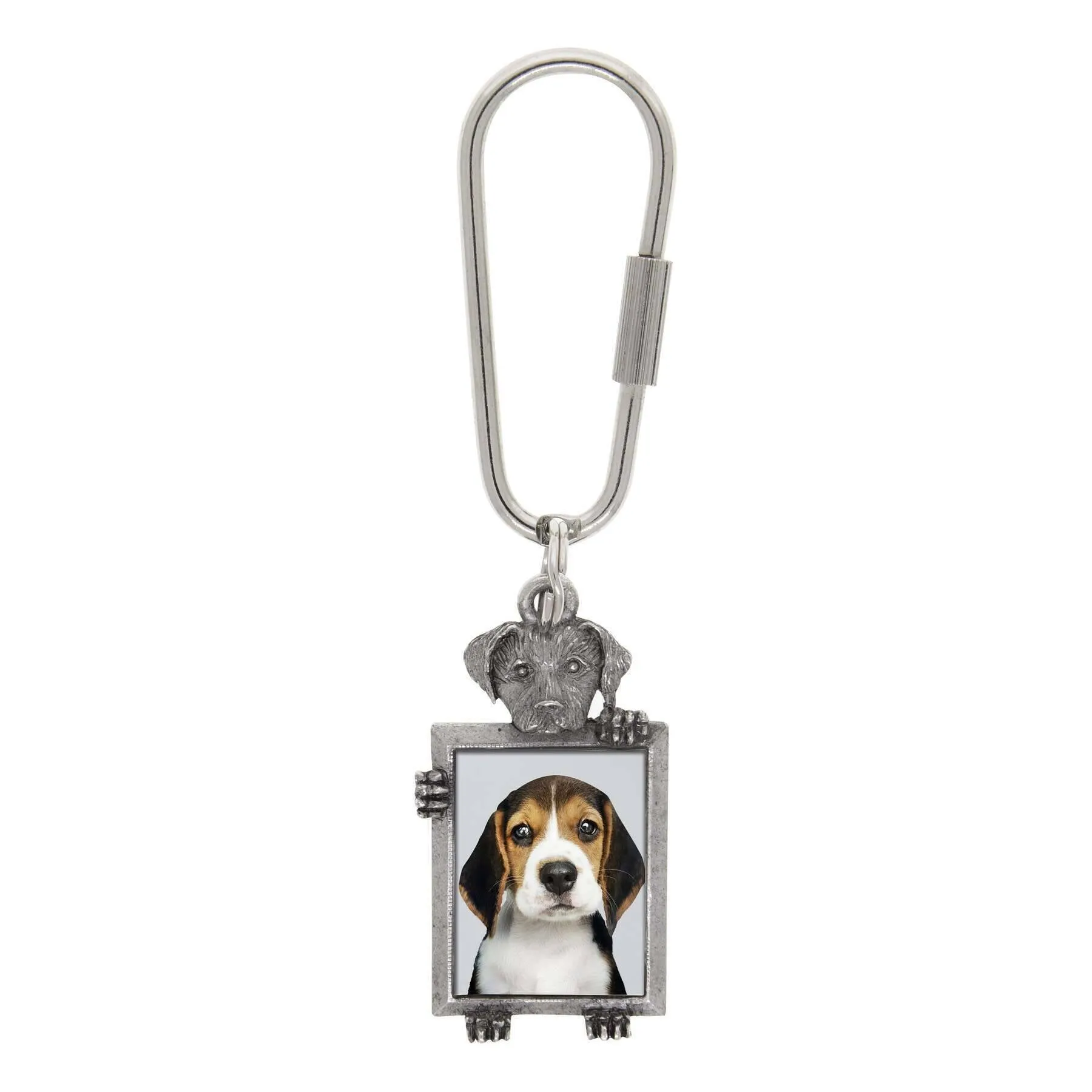 1928 Jewelry Dog Picture Carabiner Key Chain 1928 Jewelry