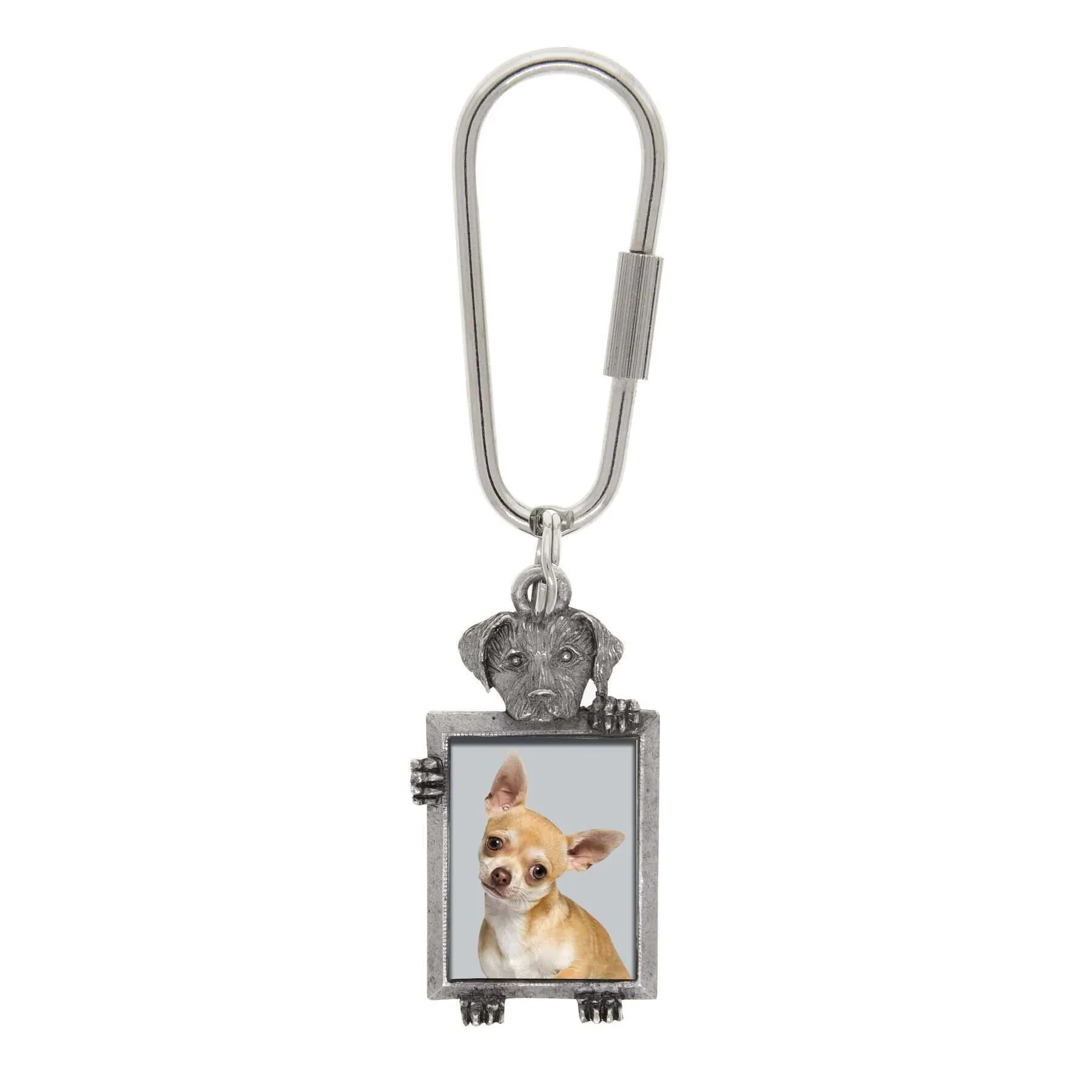 1928 Jewelry Dog Picture Carabiner Key Chain 1928 Jewelry