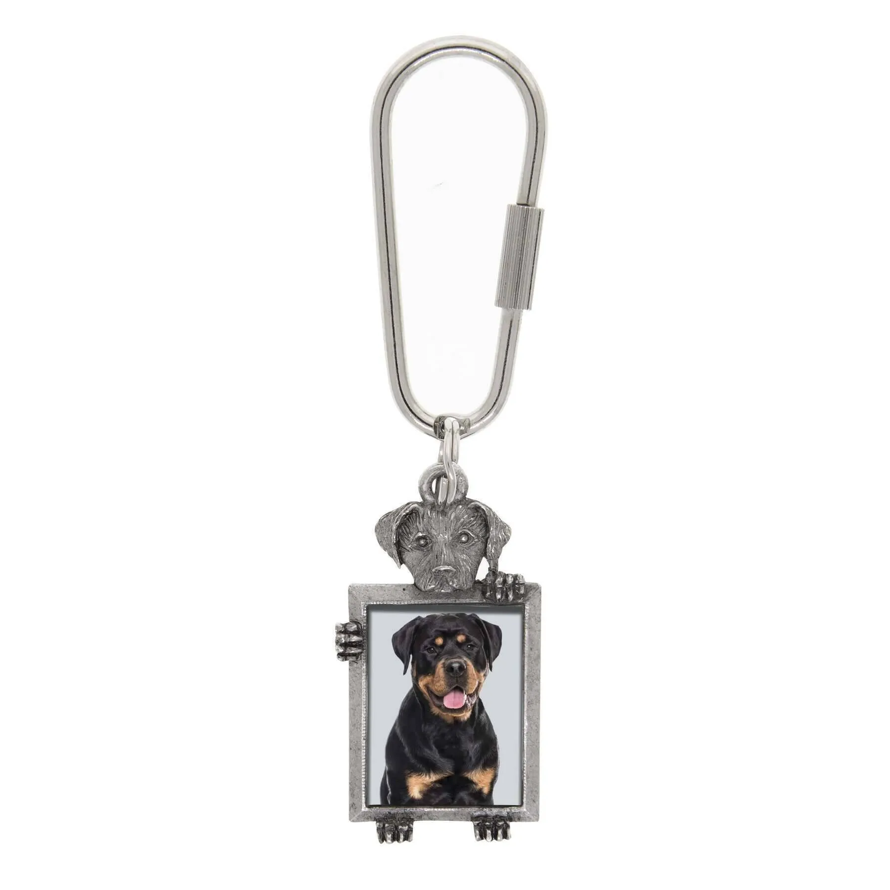 1928 Jewelry Dog Picture Carabiner Key Chain 1928 Jewelry
