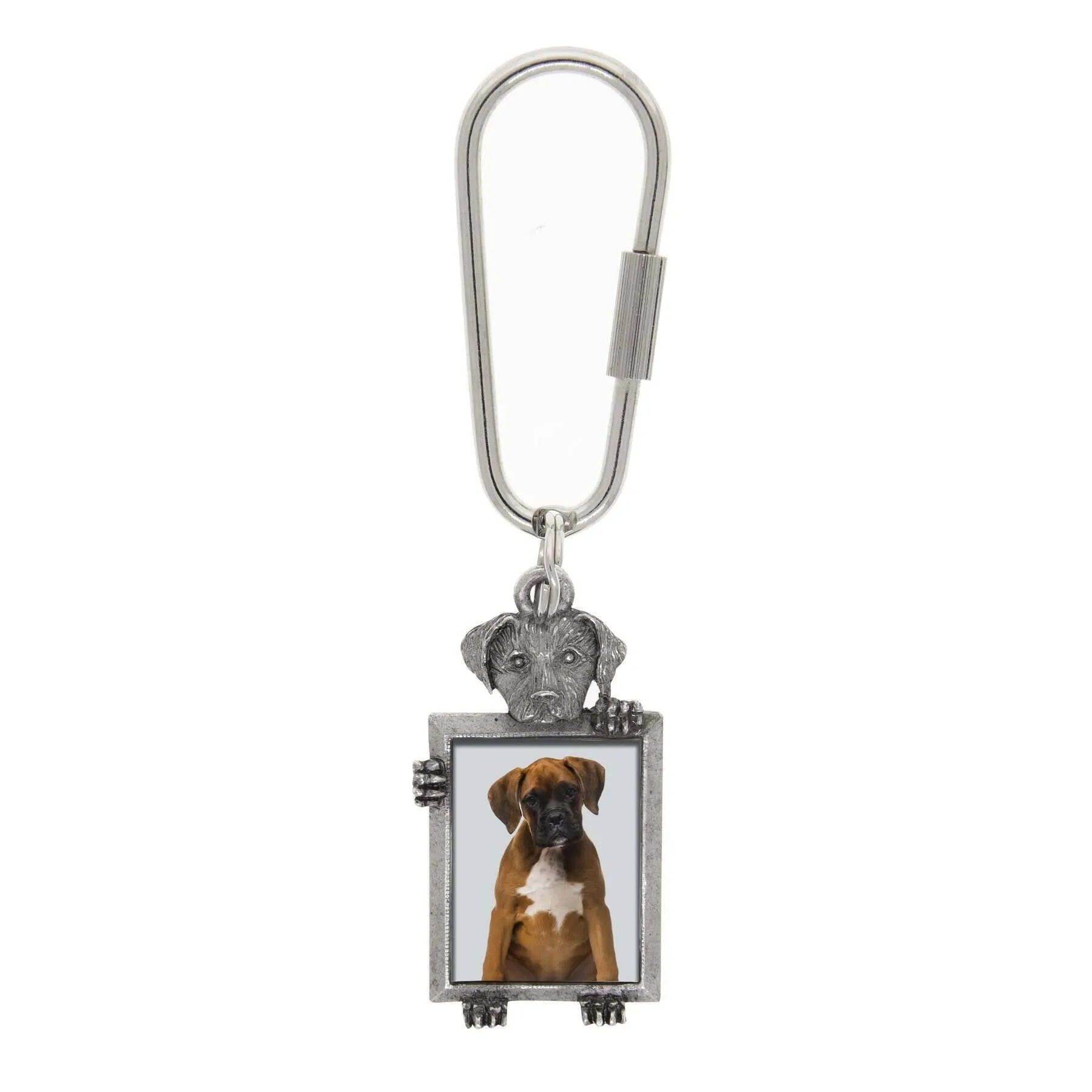 1928 Jewelry Dog Picture Carabiner Key Chain 1928 Jewelry