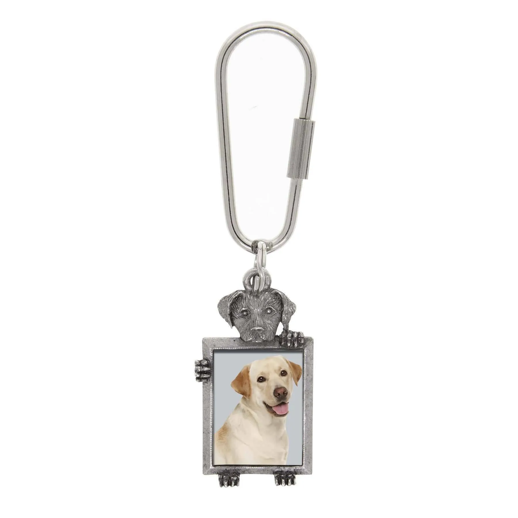 1928 Jewelry Dog Picture Carabiner Key Chain 1928 Jewelry