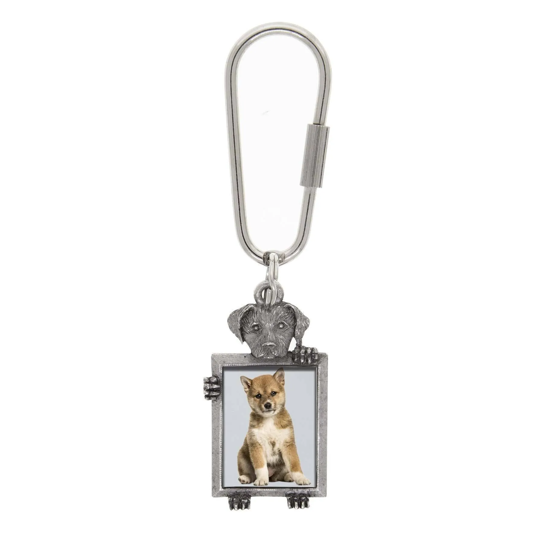1928 Jewelry Dog Picture Carabiner Key Chain 1928 Jewelry