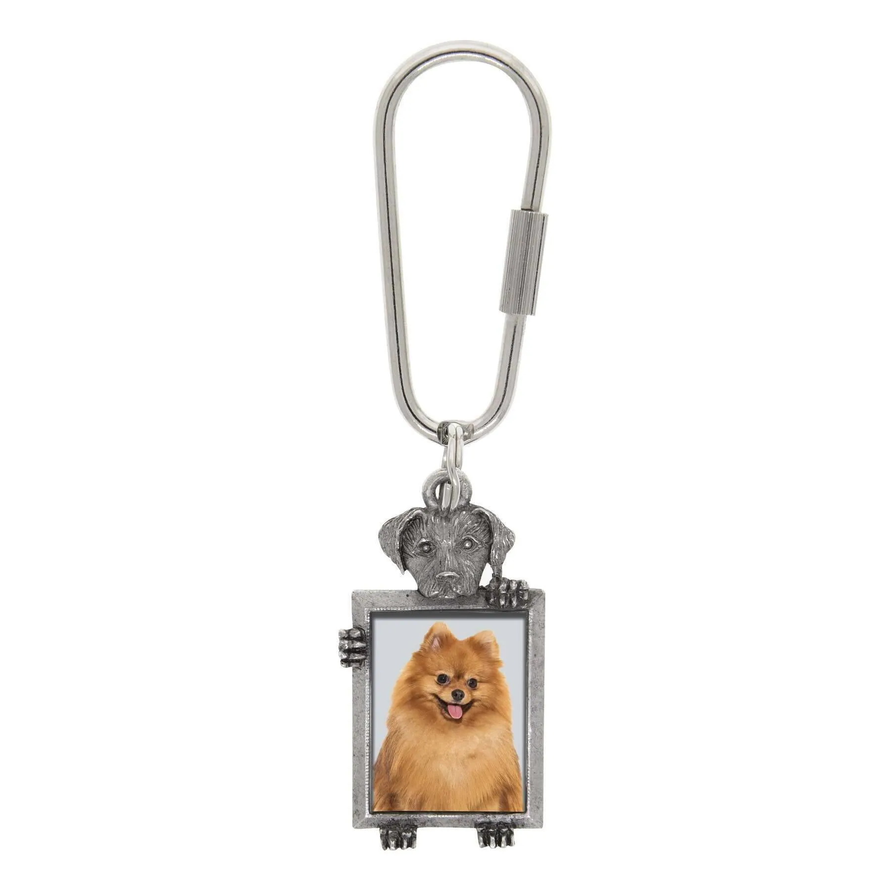 1928 Jewelry Dog Picture Carabiner Key Chain 1928 Jewelry