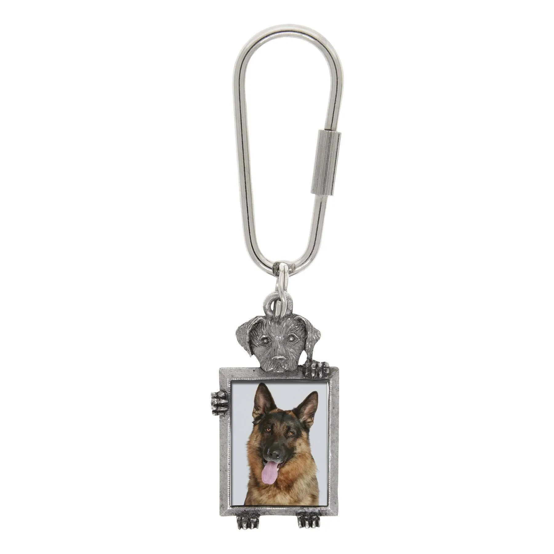 1928 Jewelry Dog Picture Carabiner Key Chain 1928 Jewelry