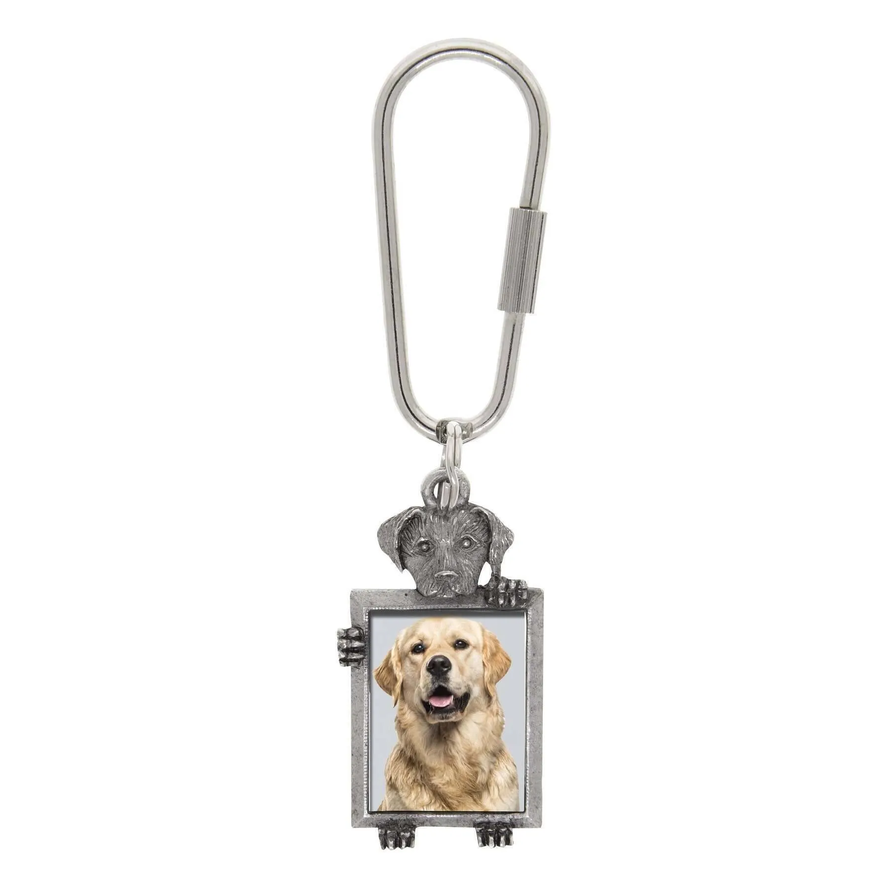 1928 Jewelry Dog Picture Carabiner Key Chain 1928 Jewelry