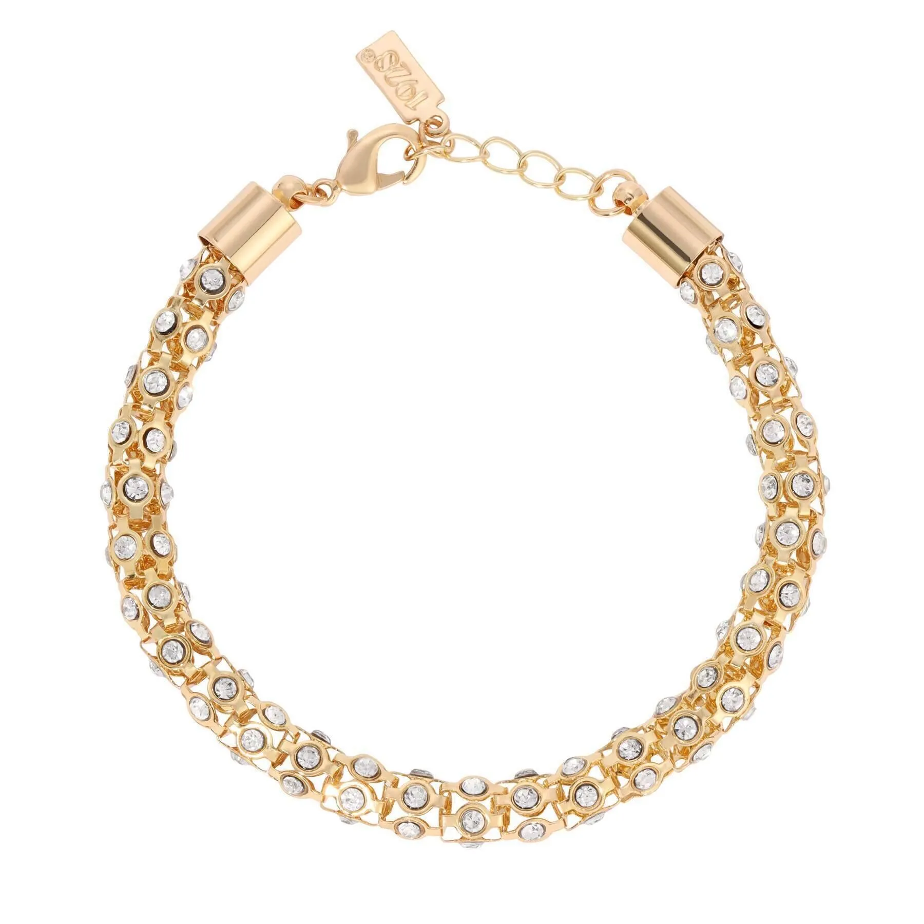 1928 Jewelry Dresden Pave Crystal Bracelet 1928 Jewelry