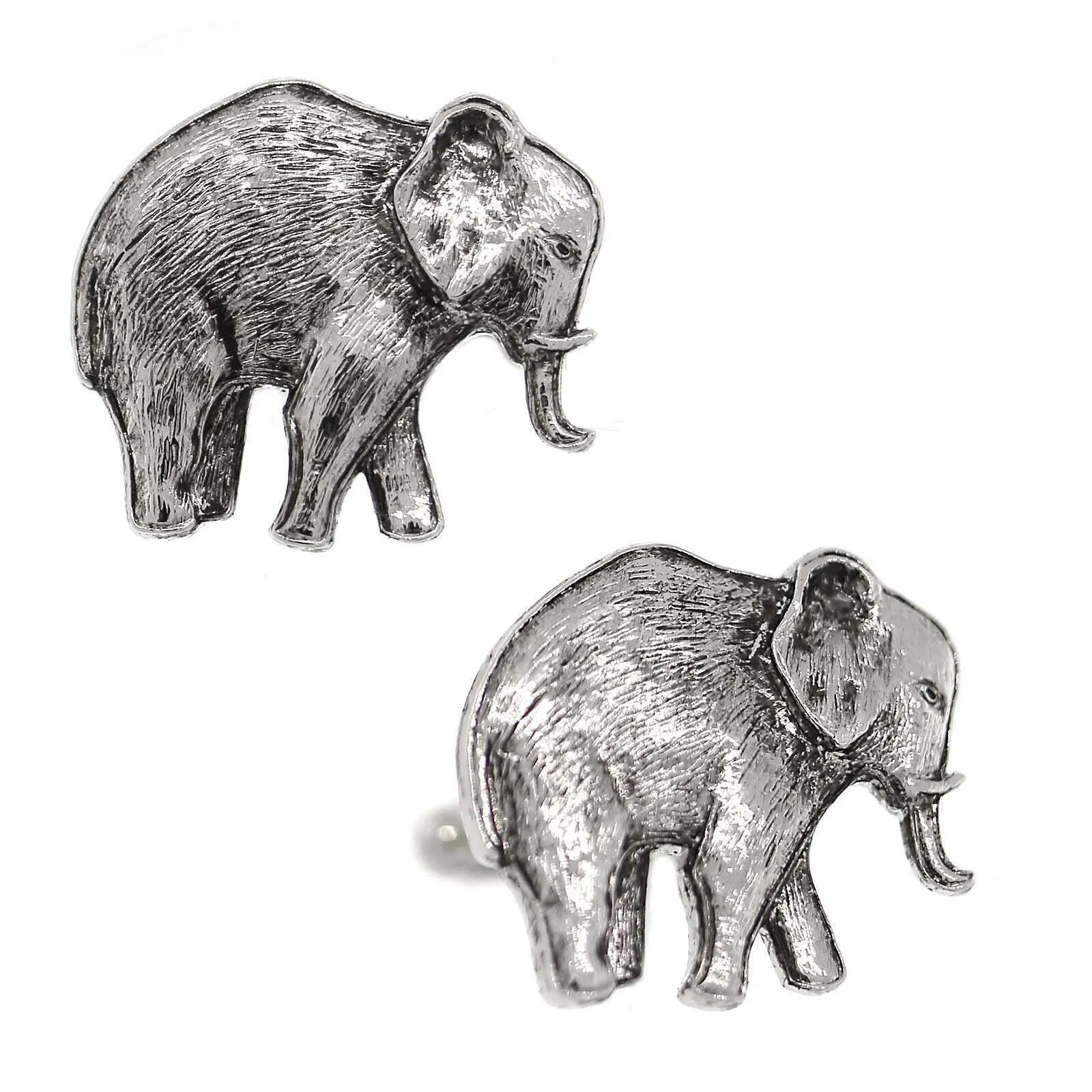 1928 Jewelry Elephant Cufflinks 1928 Jewelry