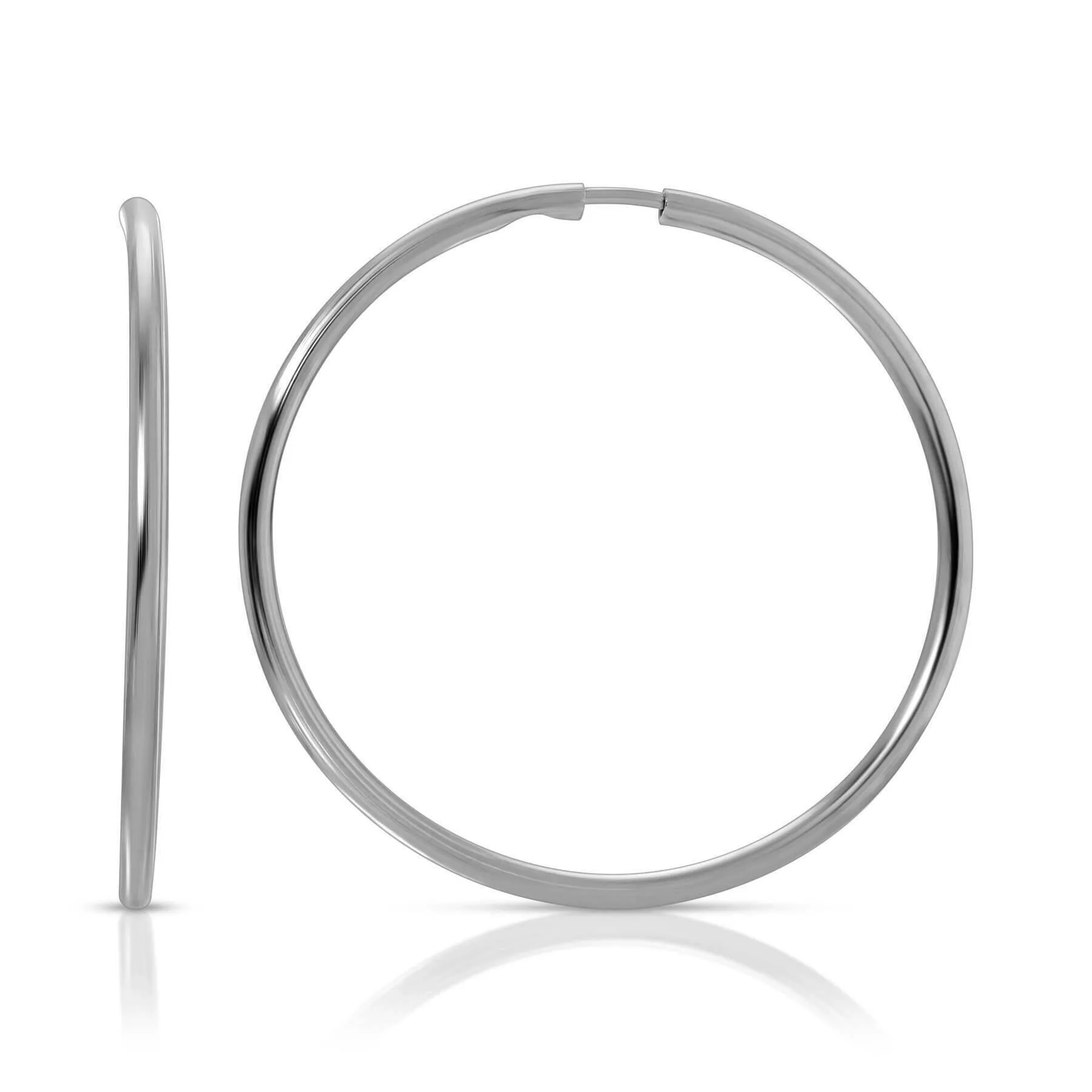 1928 Jewelry Endless Hoop Earrings 1928 Jewelry