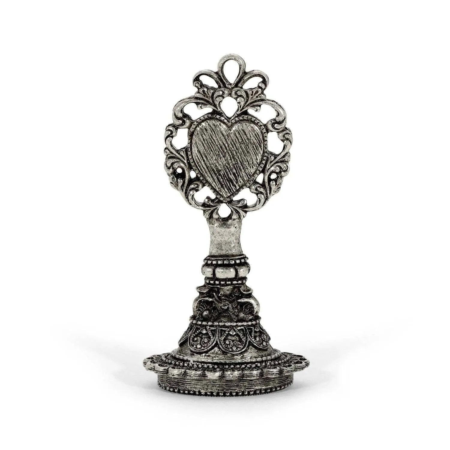 1928 Jewelry Filigree Heart Wax Seal Stamp 1928 Jewelry