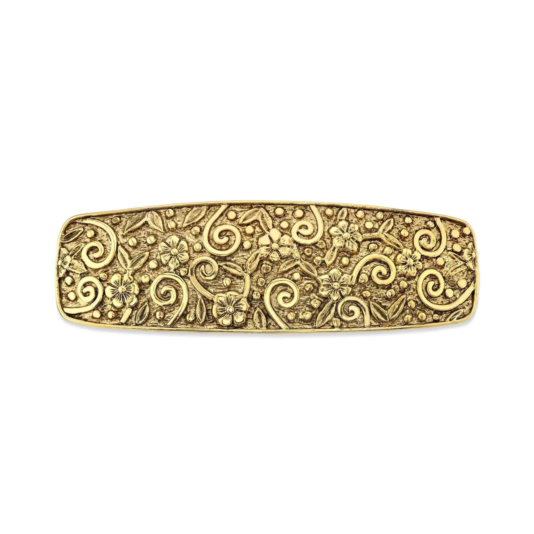 1928 Jewelry Floral Hair Barrette 1928 Jewelry