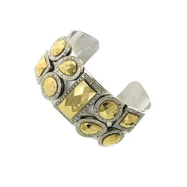 1928 Jewelry Fusion Lux Droplet Cuff Bracelet 1928 Jewelry