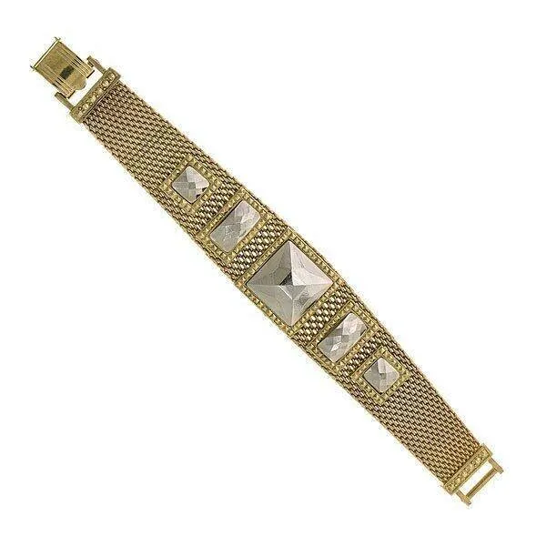 1928 Jewelry Fusion Lux Soft Mesh Bracelet 1928 Jewelry