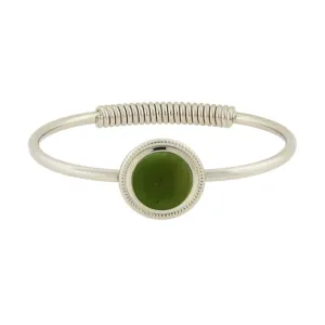 1928 Jewelry Gemstone Spring Hinge Bracelet 1928 Jewelry