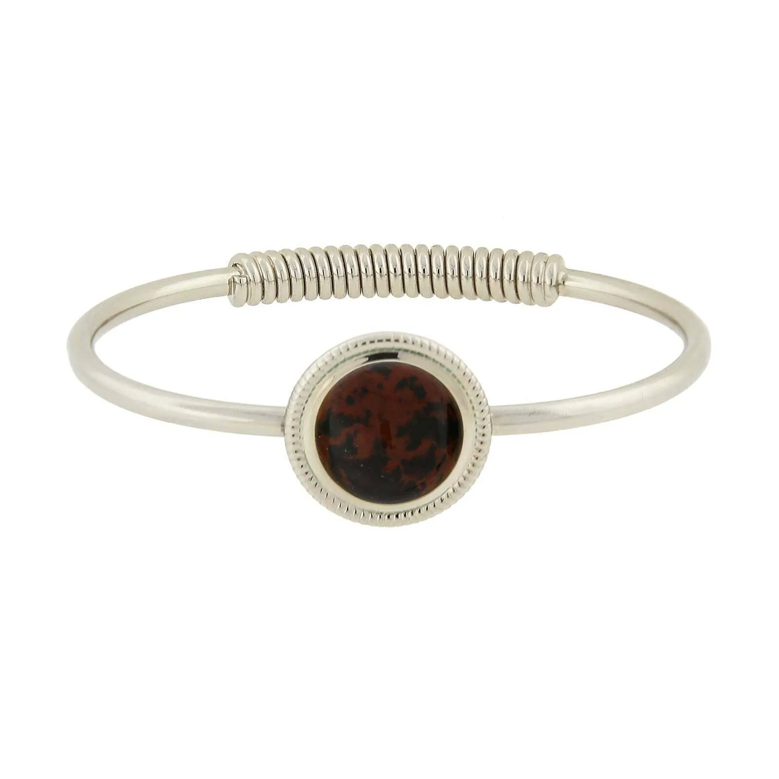 1928 Jewelry Gemstone Spring Hinge Bracelet 1928 Jewelry