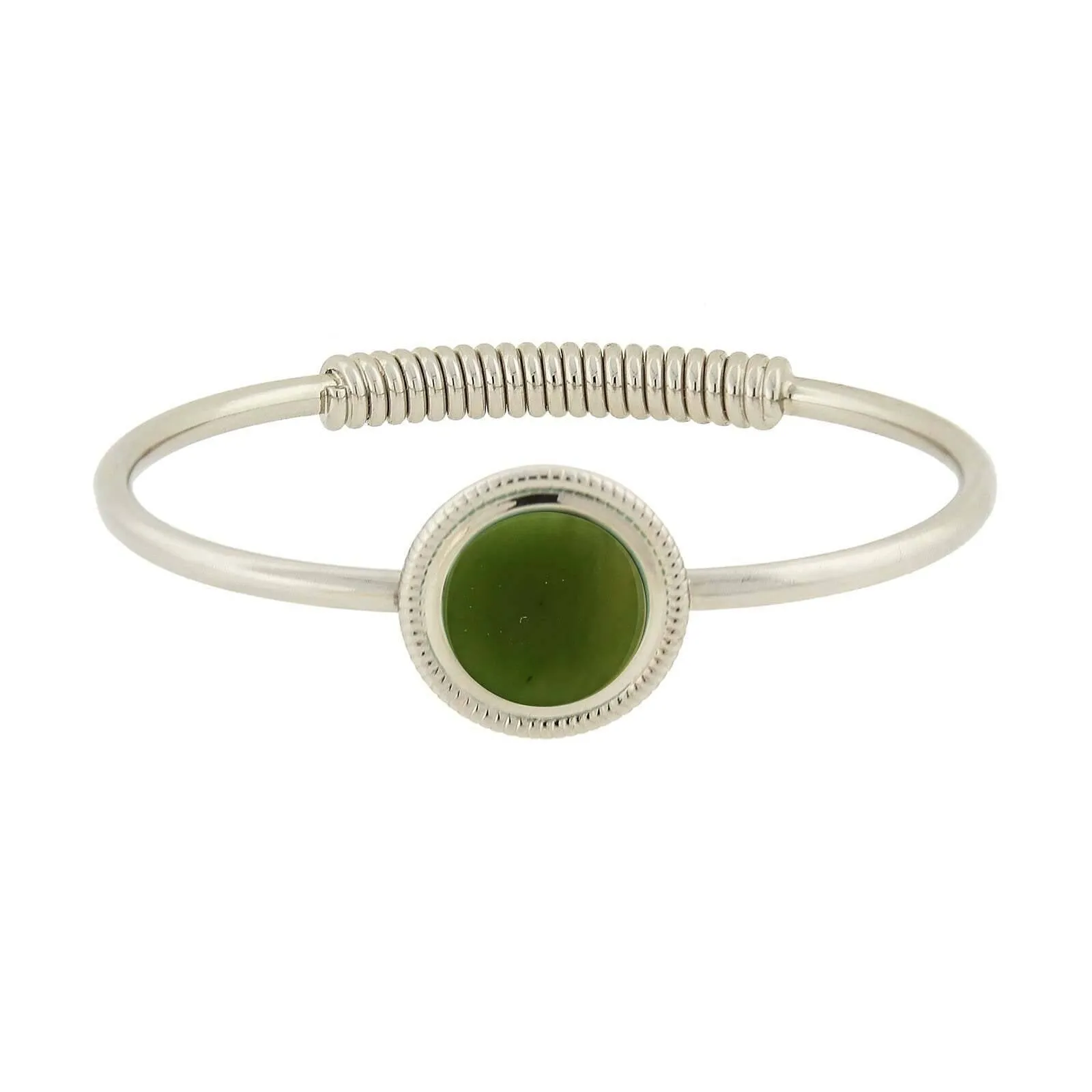 1928 Jewelry Gemstone Spring Hinge Bracelet 1928 Jewelry