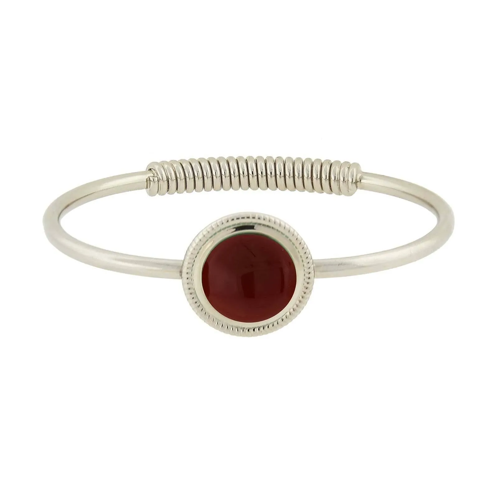 1928 Jewelry Gemstone Spring Hinge Bracelet 1928 Jewelry