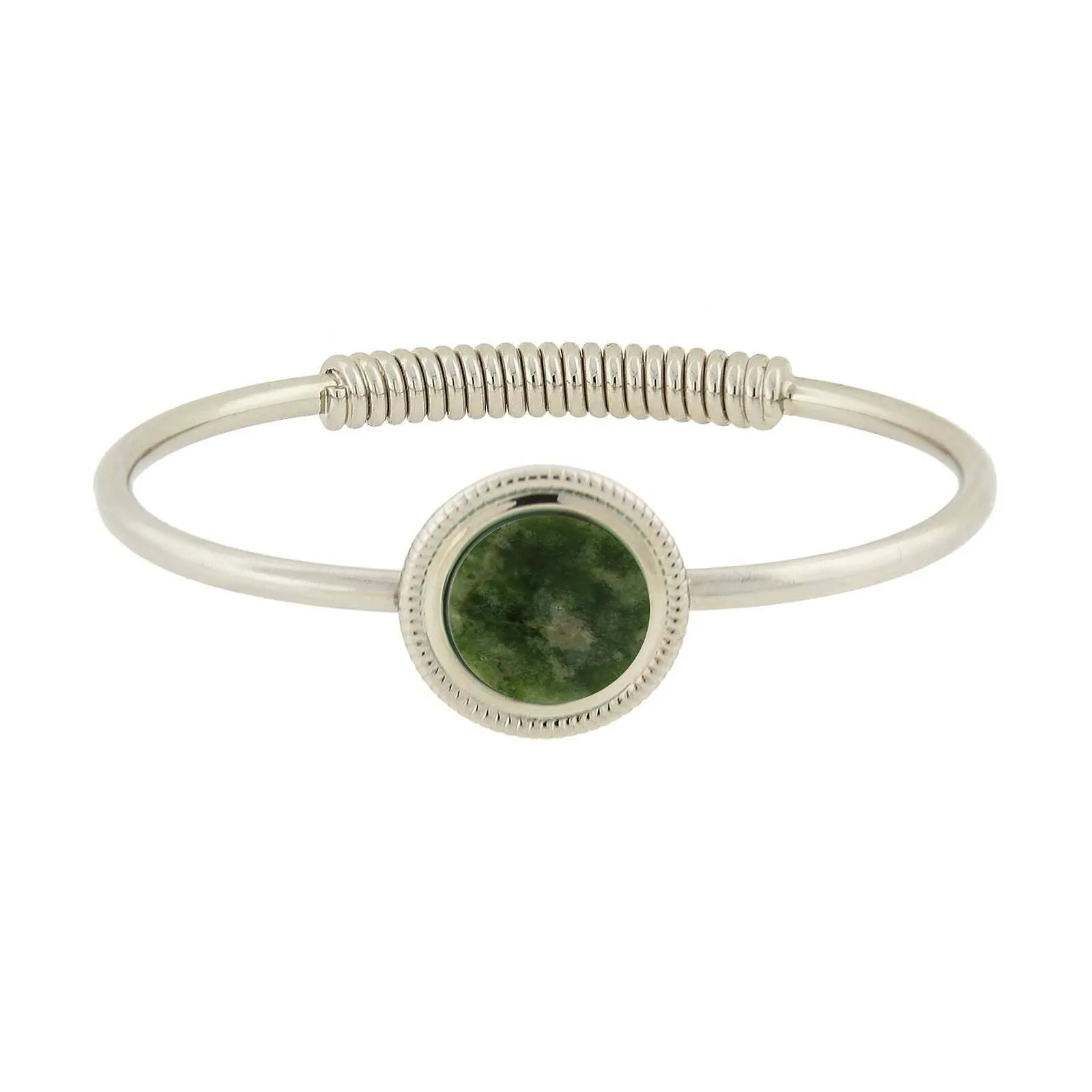 1928 Jewelry Gemstone Spring Hinge Bracelet 1928 Jewelry