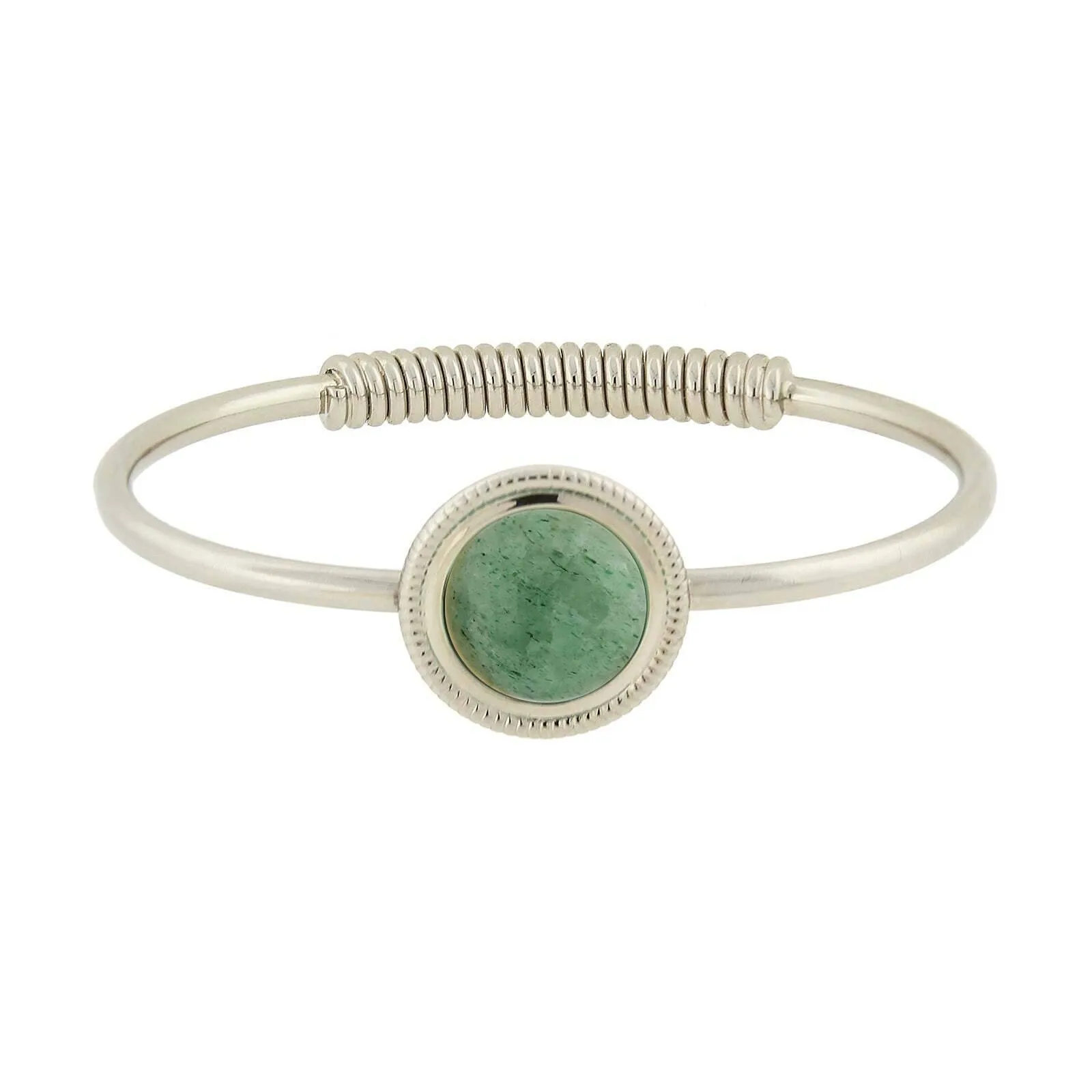 1928 Jewelry Gemstone Spring Hinge Bracelet 1928 Jewelry